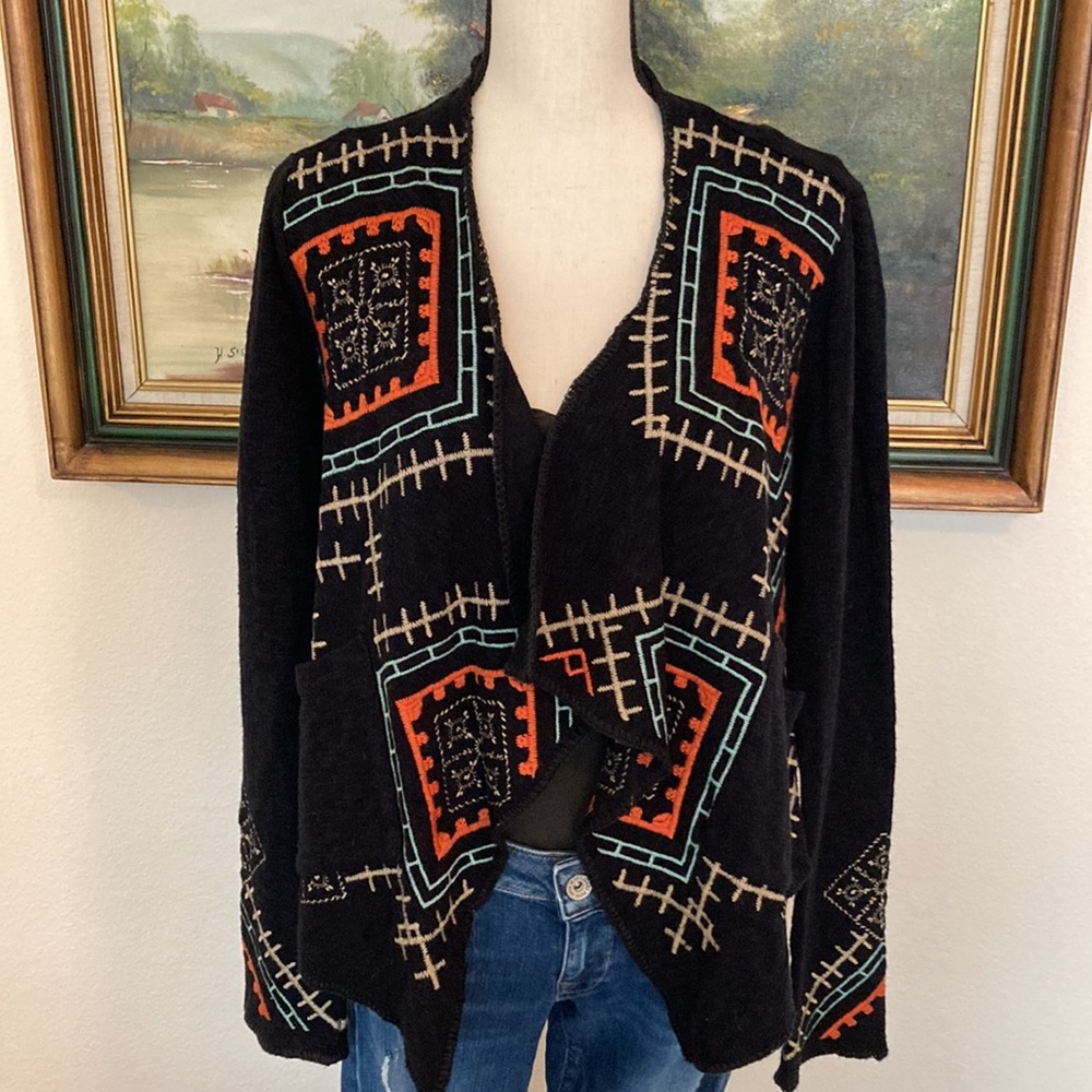 Johnny Was Biya Cardigan